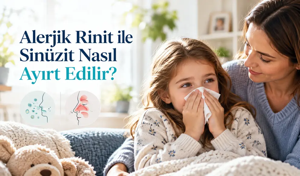 Alerjik Rinit ile Sinüzit Nasıl Ayırt Edilir_