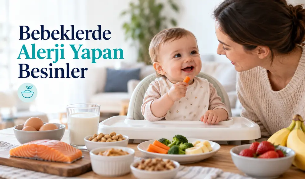 Bebeklerde Alerji Yapan Besinler