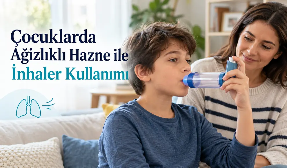 Çocuklarda Ağızlıklı Hazne ile İnhaler Kullanımı