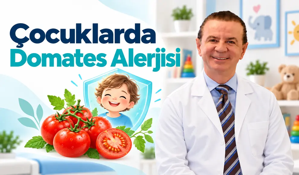 Çocuklarda Domates Alerjisi