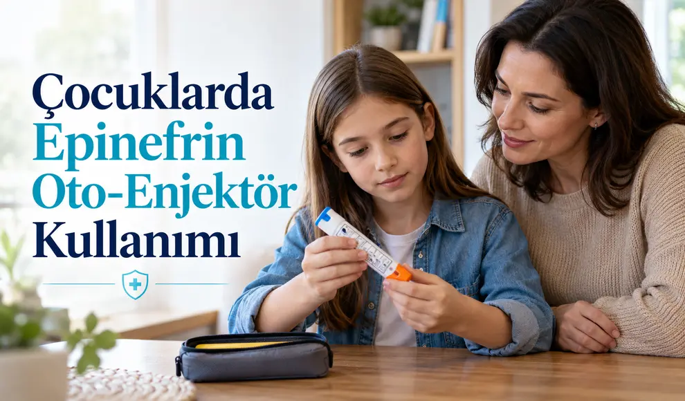 Çocuklarda Epinefrin Oto-Enjektör Kullanımı Çocuklarda Epinefrin Oto-Enjektör Kullanımı