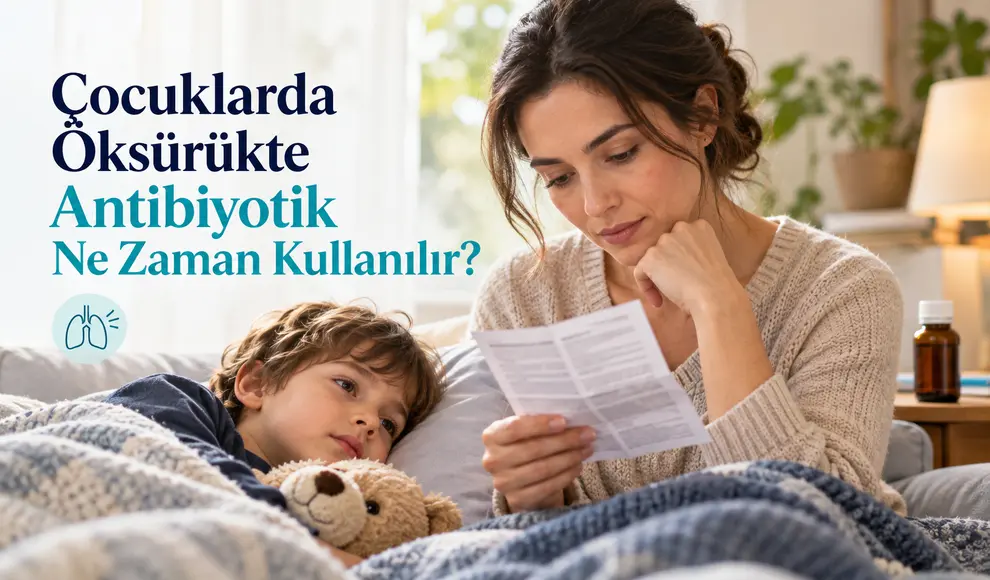 Çocuklarda Öksürükte Antibiyotik Ne Zaman Kullanılır_