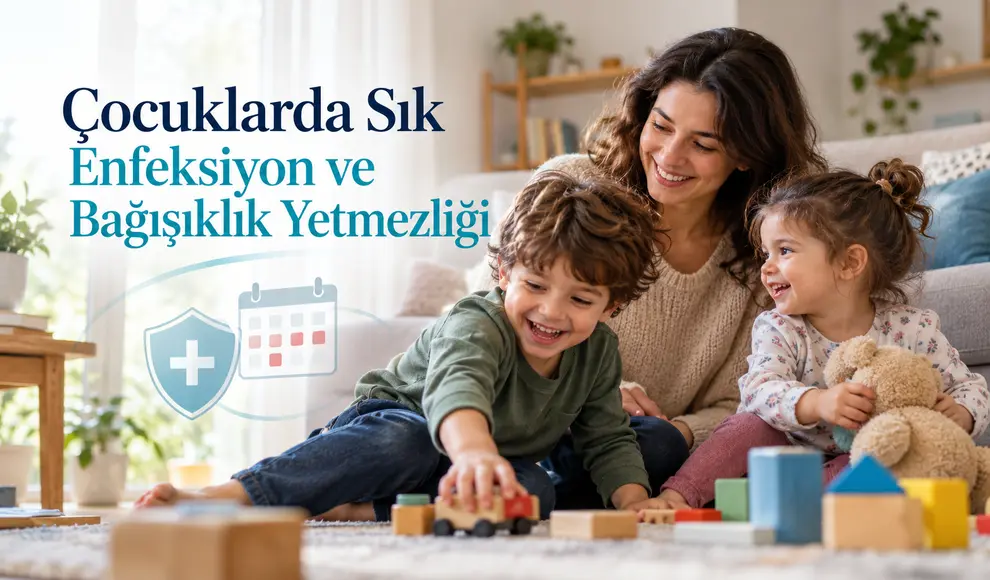 Çocuklarda Sık Enfeksiyon ve Bağışıklık Yetmezliği Çocuklarda Sık Enfeksiyon ve Bağışıklık Yetmezliği