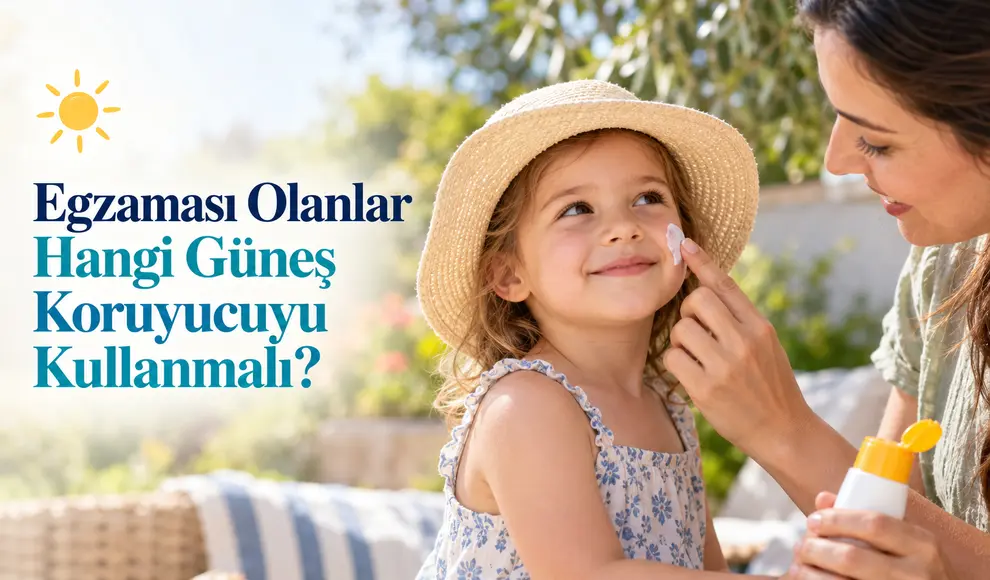 Egzaması Olanlar Hangi Güneş Koruyucuyu Kullanmalı_
