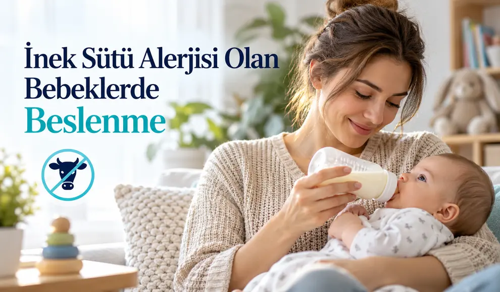 İnek Sütü Alerjisi Olan Bebeklerde Beslenme