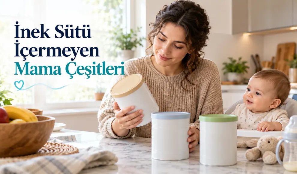 İnek Sütü İçermeyen Mama Çeşitleri